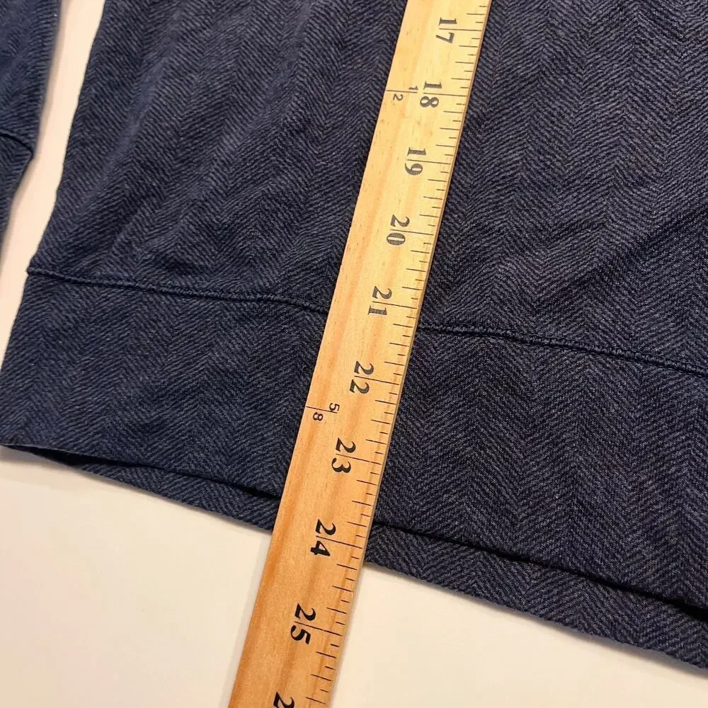 Polo Ralph Lauren Quarter-Zip Double-Knit Pullover Jersey Size Medium